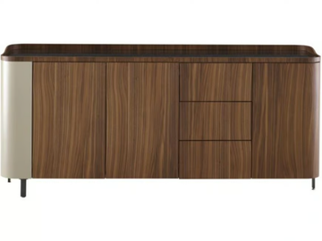 POSTMODERNE - Multi-layer wood sideboard with doors with drawers by Ligne Roset - view 2